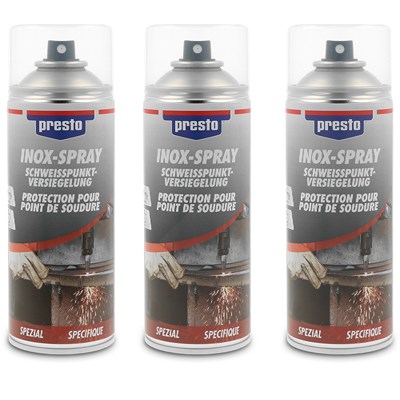 Presto 3x 400ml Inox-Spray [Hersteller-Nr. 322532] von PRESTO