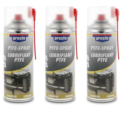 Presto 3x 400ml PTFE-Spray [Hersteller-Nr. 306338] von PRESTO