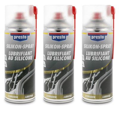 Presto 3x 400ml Silikon-Spray [Hersteller-Nr. 306345] von PRESTO