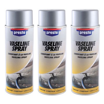Presto 3x 400ml Vaseline-Spray [Hersteller-Nr. 306376] von PRESTO