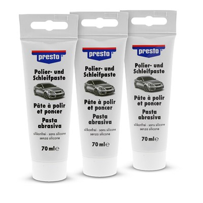 Presto 3x 70ml Polier- und Schleifpaste [Hersteller-Nr. 603192] von PRESTO