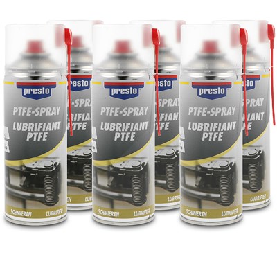 Presto 6x 400ml PTFE-Spray [Hersteller-Nr. 306314] von PRESTO