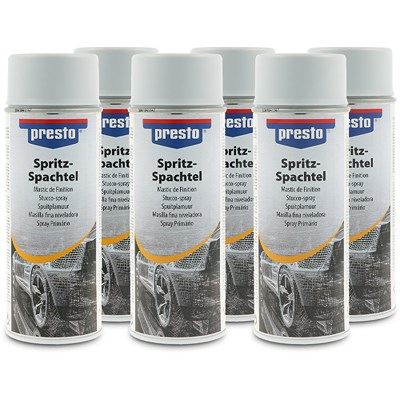 Presto 6x 400ml Spritzspachtel [Hersteller-Nr. 308127] von PRESTO
