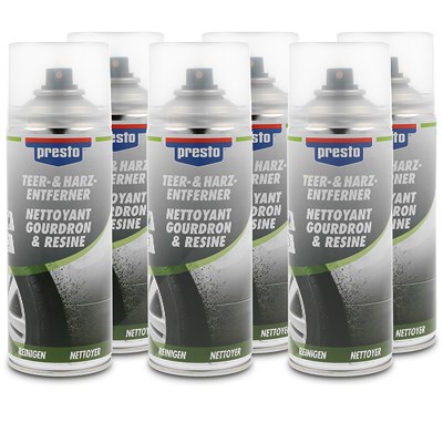 Presto 6x 400ml Teer- und Harz-Entferner [Hersteller-Nr. 306215] von PRESTO