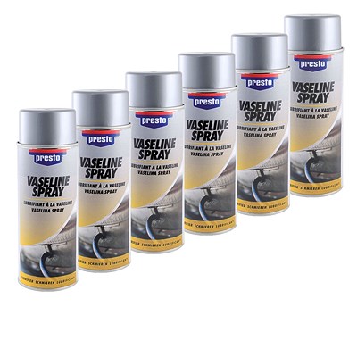 Presto 6x 400ml Vaseline-Spray [Hersteller-Nr. 306376] von PRESTO