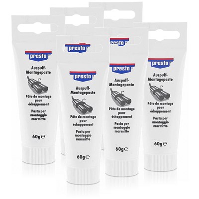 Presto 6x 60g Auspuff-Montagepaste [Hersteller-Nr. 603130] von PRESTO