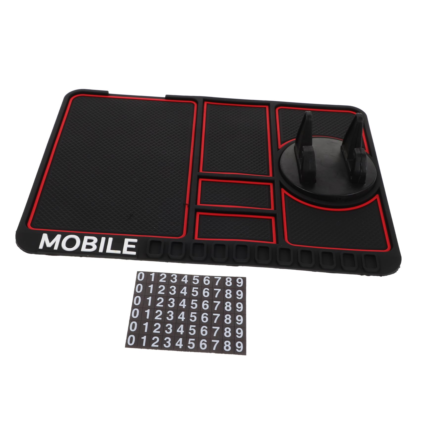 PRETYZOOM 1 Satz Dash Matte Smartphone Halterung multifunktionale handyhalterung Handy Ablage Auto Handyablage Auto Autolad Antirutschmatte für das Armaturenbrett im Auto PVC rot PRETYZOOM 1 Satz Dash Matte Smartphone Halterung multifunktionale handyhalterung Handy Ablage Auto Handyablage Auto Autolad Antirutschmatte für das Armaturenbrett im Auto PVC rot von PRETYZOOM