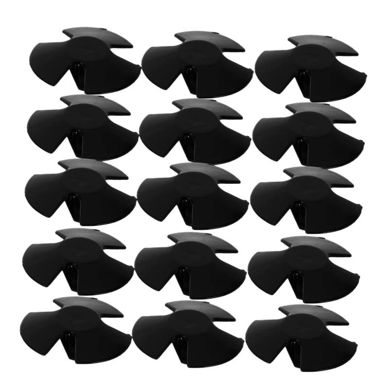 PRETYZOOM 100 Stück Kofferschnalle Haubenverschlüsse Auto-Push-Halteklammern Isolierklemmen Auto-Schalldämmung Baumwolle Push Retainer Kit Auto-Isolierklammern Isolierclip Plastik Schwarz von PRETYZOOM
