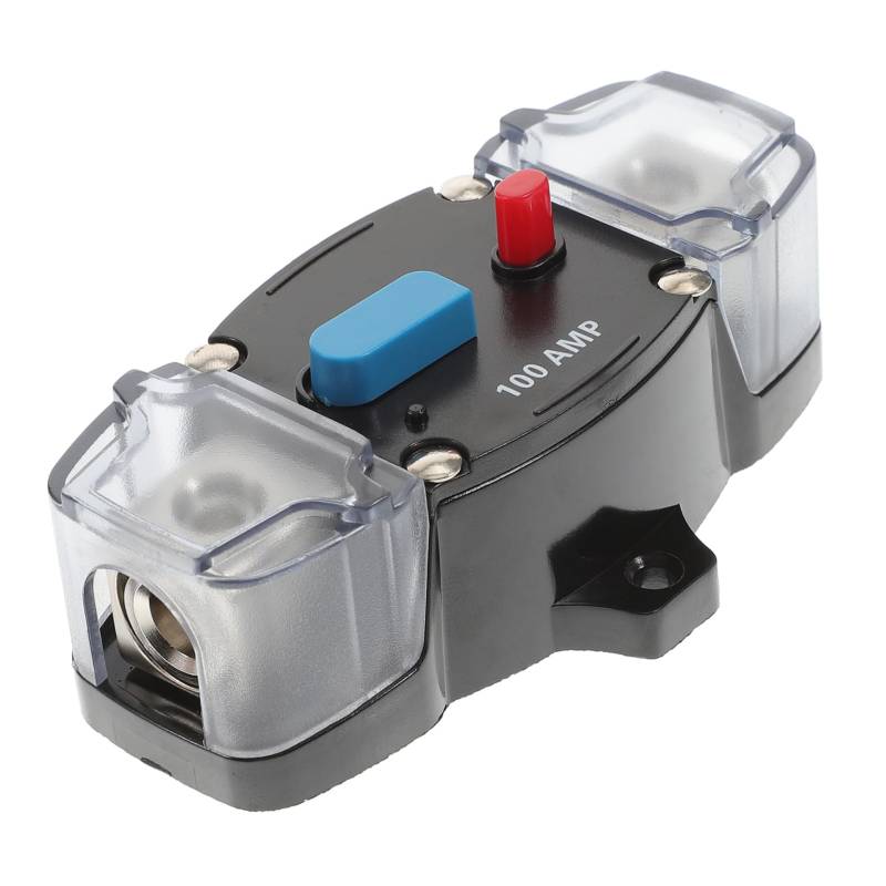 PRETYZOOM 100A Leistungsschalter Autoverstärkungsschalter Mit Manuellem Reset Wasserdichter Schalter Für Auto Und Boot Schutzschalter Für Audio Und Video von PRETYZOOM