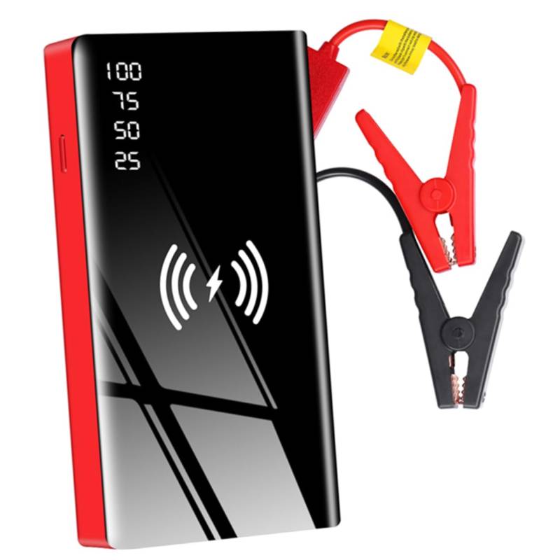 PRETYZOOM 12V Emergency Car Jump Starter Power Bank with Safe Polymer Lithium Cell Short Circuit Protection for SUV and Vehicle Battery Boosting von PRETYZOOM