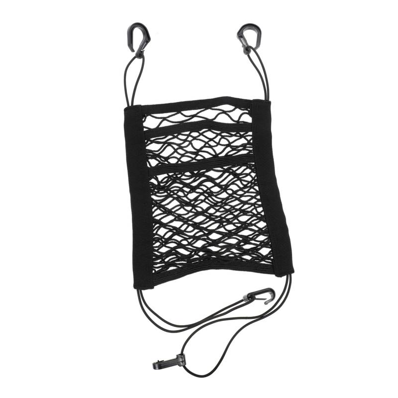 PRETYZOOM 1Stück Auto Mesh Netz Für Sitze Elastischer Organizer Für Auto Mit Großer Kapazität Zur Aufbewahrung Von Geldbörsen Handys Und Dokumenten Einsetzbar von PRETYZOOM