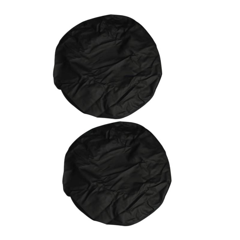 PRETYZOOM 2 Stück 15 PVC Reifen Camper Reserveradabdeckung Schwarz Camper Reifenabdeckungen Für Reiseanhänger Reifenabdeckungen Für Anhänger von PRETYZOOM