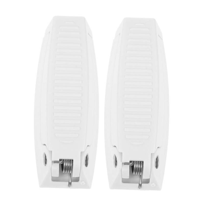 PRETYZOOM 2 Stück Türbefestigungsschnalle Für Wohnmobilriegel Anhänger Haltestopper Sicherheits Chrom Halter Türen Innenverschluss Wohnmobil Türclip Wohnmobil Gepäcktürriegel von PRETYZOOM
