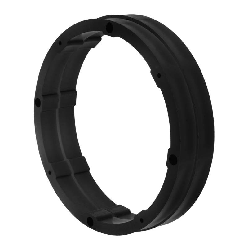 PRETYZOOM 2 Stücke Fahrzeug Zubehör Lautsprecher Ring Auto Zubehör Abs Schwarz von PRETYZOOM