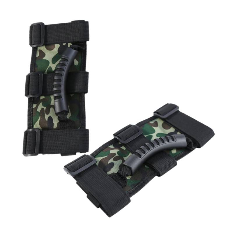 PRETYZOOM 2Pcs Rolle Dacharmlehne utv haltegriffe Haltegriff für Boote Auto Griff Riemen Autogriffhilfe für ältere Menschen Seilgriff Haltegriffe für Lastkraftwagen tragbares Griff Stoff von PRETYZOOM