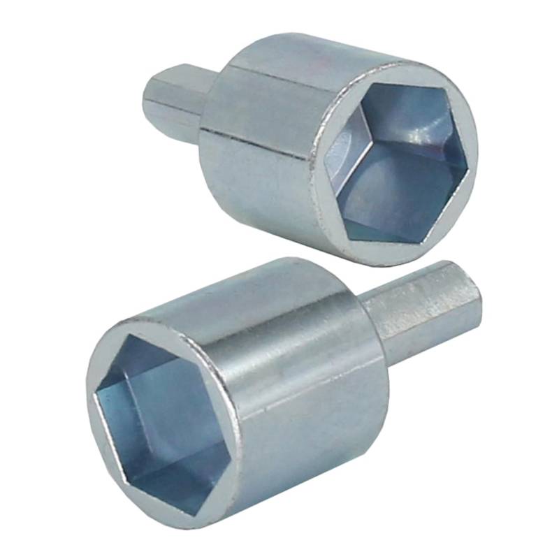 PRETYZOOM 2Stücke Scherenheber Adapter Für Bohrmaschine Aus Passend Für Sechskant Robustes Zubehör Für Trailer Einfache Installation von PRETYZOOM