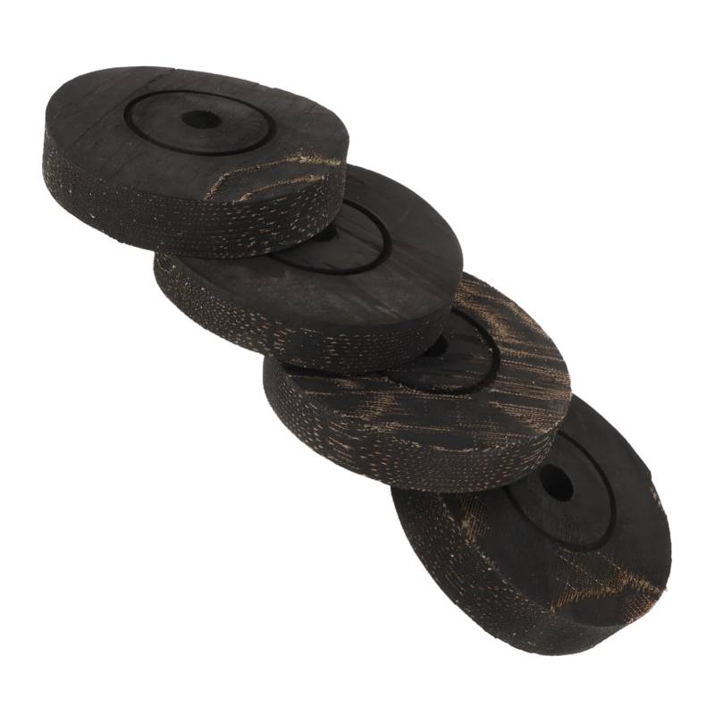 PRETYZOOM 4 Stück Anti Rutsch Gummipads Heber Stabilisator Wagenheber Pads Hohe Rampen Schlüssel Universalständer Für Wagenheber Pad Gummi Wagenheber Pad Adapter Wagenheber Gummipad von PRETYZOOM