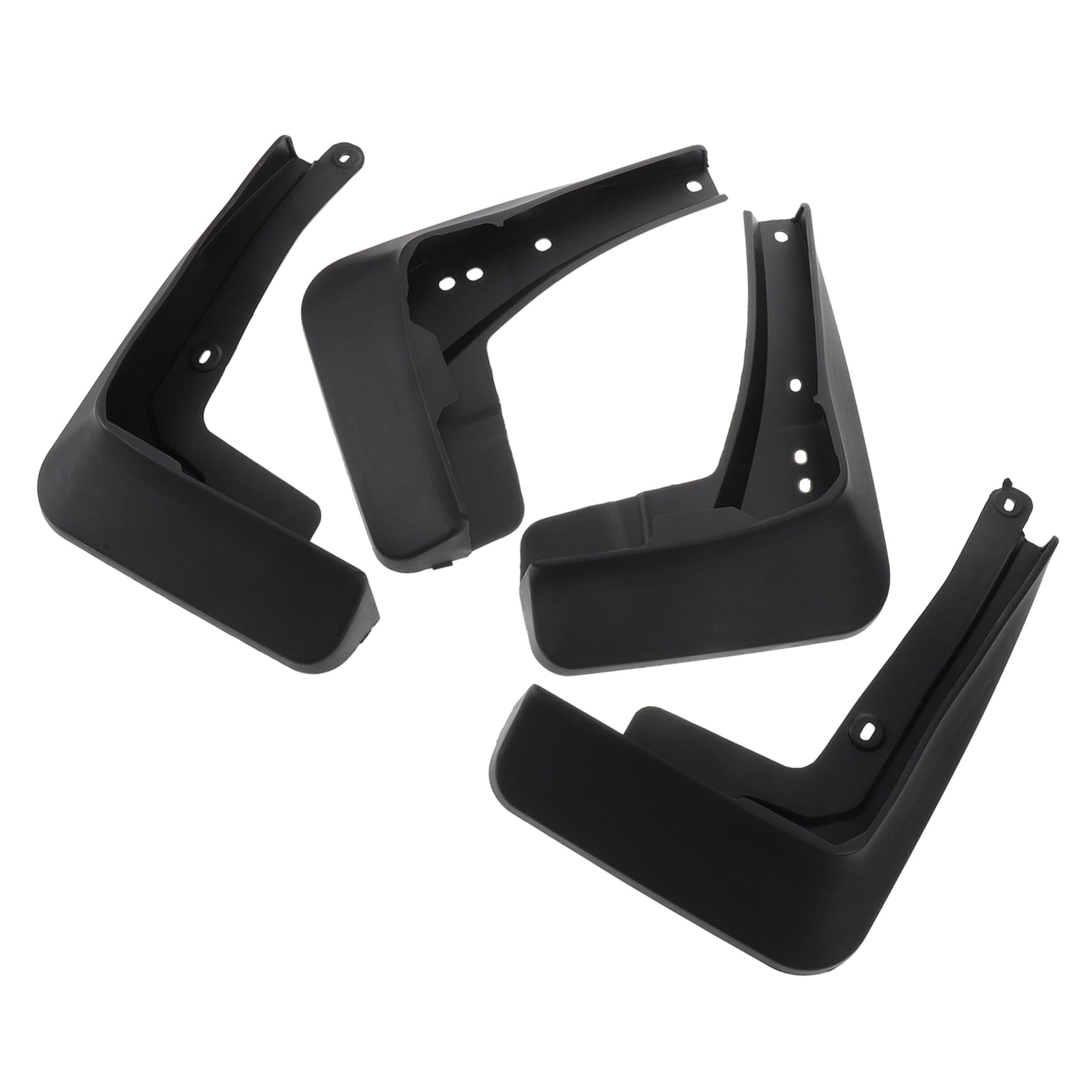 PRETYZOOM 4 Stück Auto Kotflügel Universelle Schlammklappen LKW-schmutzfänger Plastik Black PRETYZOOM 4 Stück Auto Kotflügel Universelle Schlammklappen LKW-schmutzfänger Plastik Black von PRETYZOOM