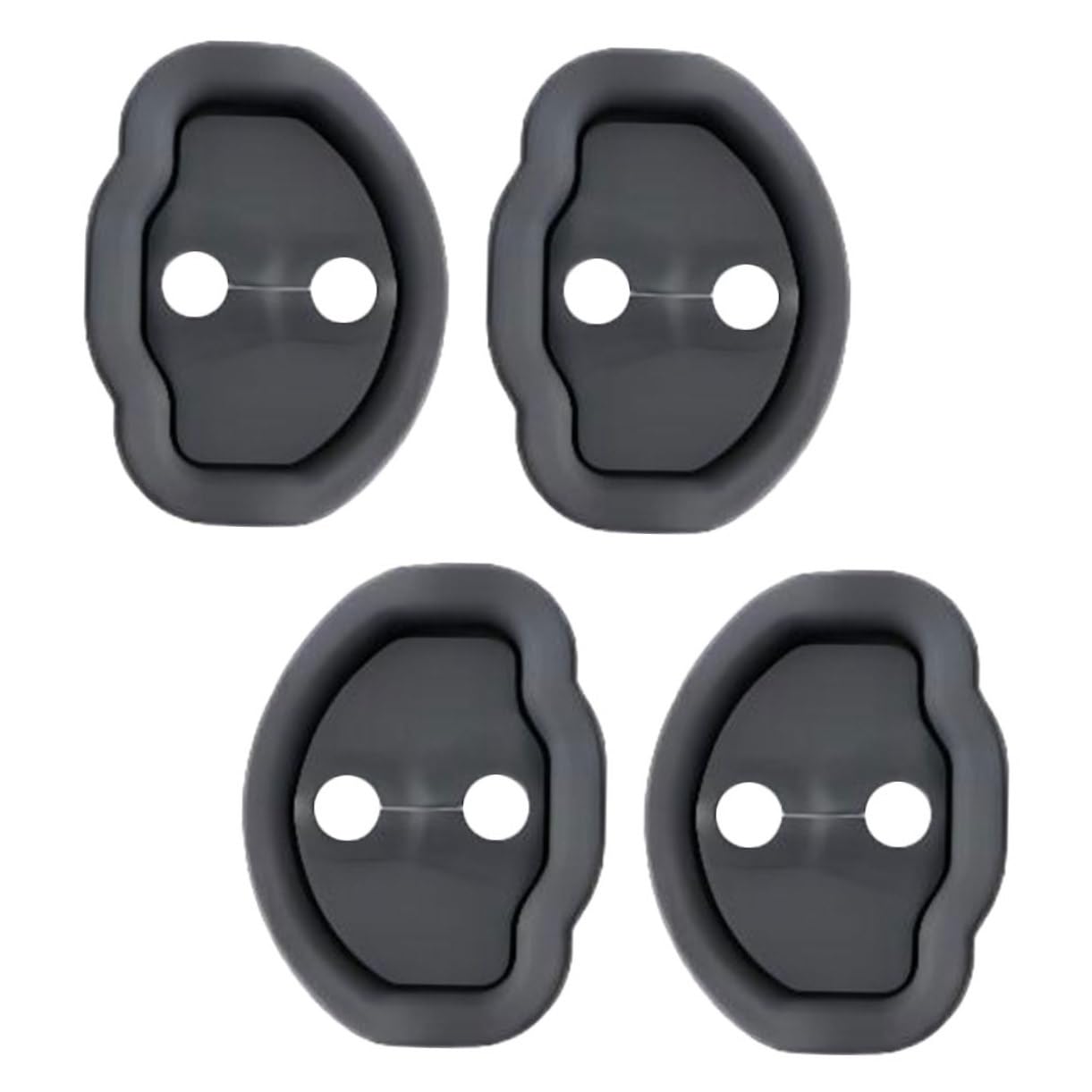 PRETYZOOM 4 Stück Auto-Türschlossabdeckung aus Silikon Blau Beschützer Unterlage Schlüssel Fahrzeugtürschlösser, Schutzstopper Silikon-Schutzriegelabdeckungen Kieselgel Black PRETYZOOM 4 Stück Auto-Türschlossabdeckung aus Silikon Blau Beschützer Unterlage Schlüssel Fahrzeugtürschlösser, Schutzstopper Silikon-Schutzriegelabdeckungen Kieselgel Black von PRETYZOOM