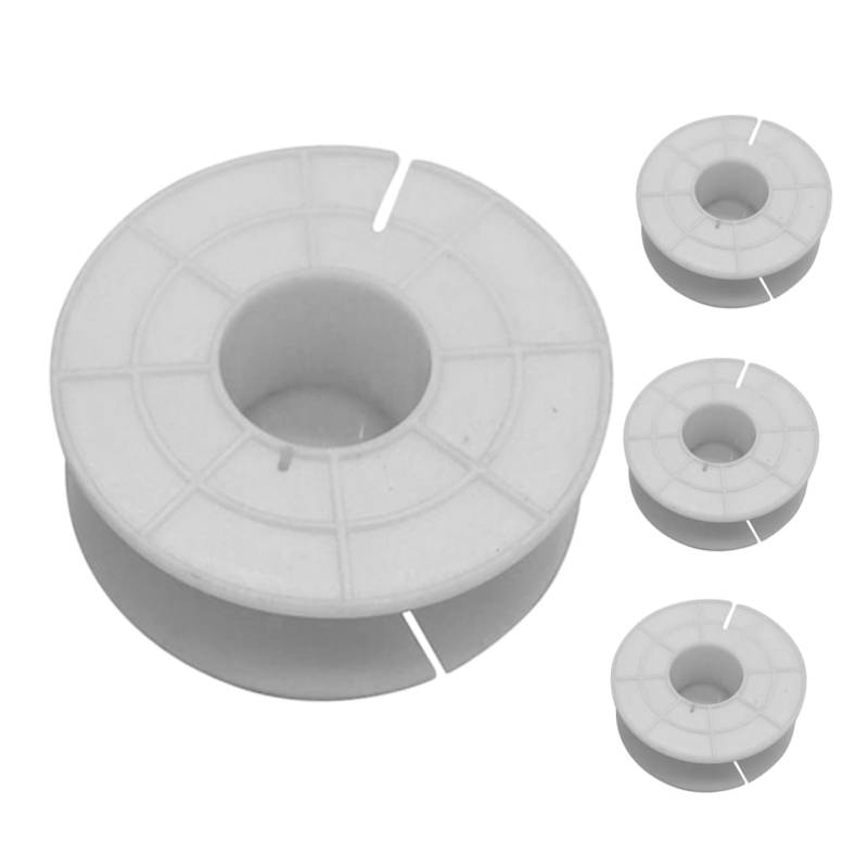 PRETYZOOM 4 Stücke Teiler Aus Kupferdraht Kabelspule Speicherspule Für Elektromdraht Drahtwickelspule Kabelrollen Kabelbinder Kabelaufteiler Shock Mount Mikrofonhalter Plastik Weiß von PRETYZOOM