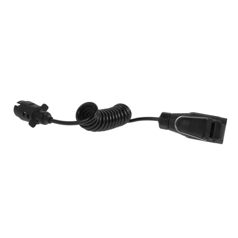 PRETYZOOM 7 Anhängerkabelbaum Rv -leistungswandler Anhängersteckerverlängerung Rv-abwasserschlaucharmaturen Stecker Für Anhängerbeleuchtung Anhängeranschlüsse Anhängerstifte Black Plastik von PRETYZOOM
