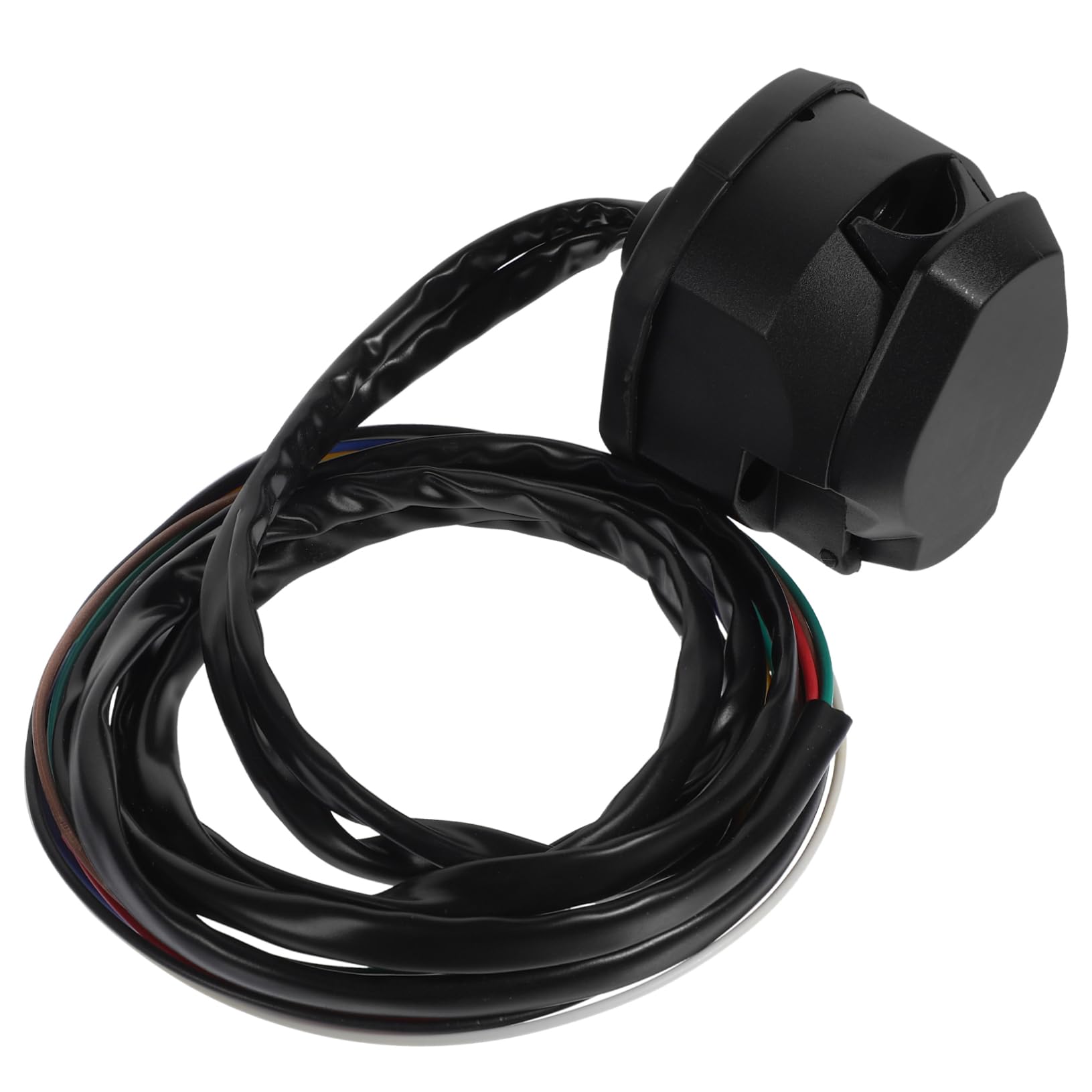 PRETYZOOM Abschlepp Steckdose Blade- 7-polige Anhängersteckdose Stecker für Anhängerbeleuchtung 7-poliger Stecker Flacher Anhängeranschluss Bauchmuskeln Black PRETYZOOM Abschlepp Steckdose Blade- 7-polige Anhängersteckdose Stecker für Anhängerbeleuchtung 7-poliger Stecker Flacher Anhängeranschluss Bauchmuskeln Black von PRETYZOOM