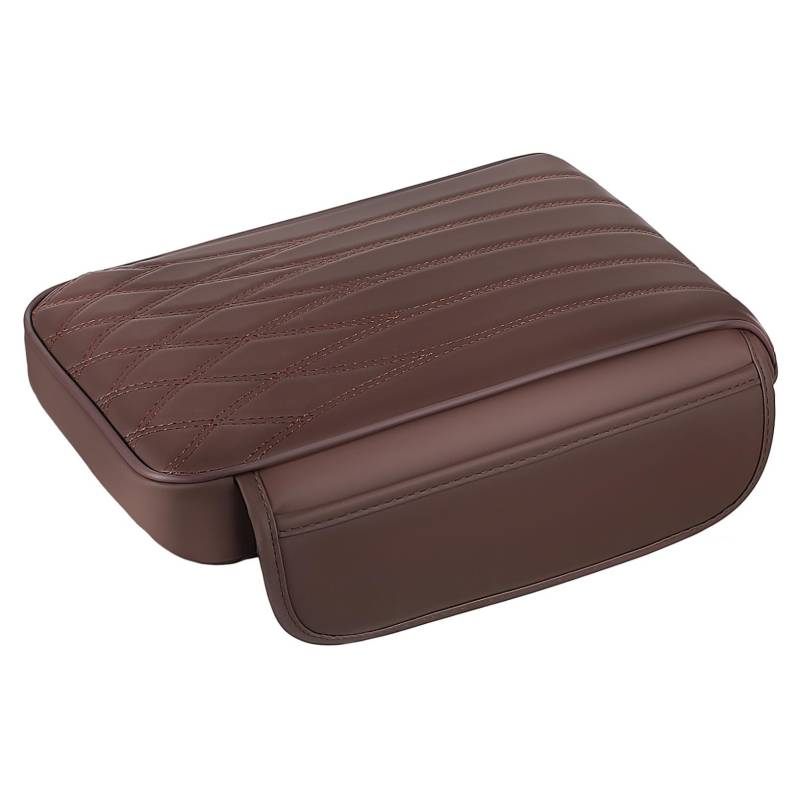 PRETYZOOM Armlehnenhülle Aus Leder Polsterabdeckungen Mittelkonsolen Upgrade Universelle Mittelkonsole Für Organizer Innenraum Auto Armlehnenmatte Konsolenabdeckung Für Auto von PRETYZOOM