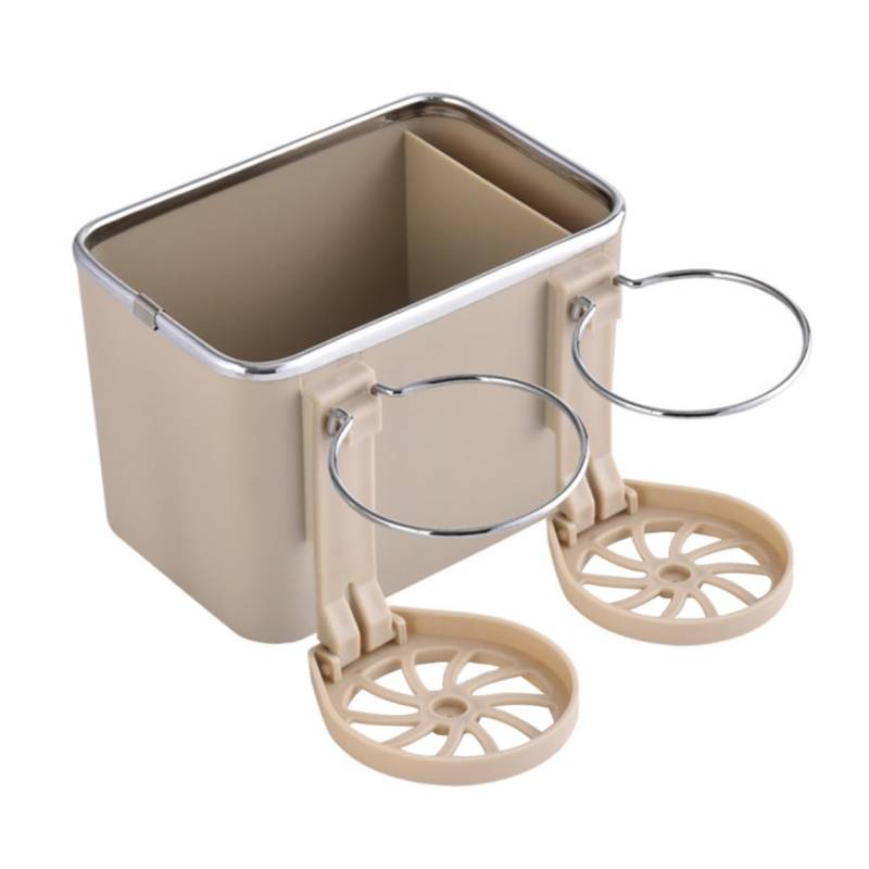 PRETYZOOM Auto Aufbewahrungsbox für Armlehne Multifunktionale Taschentuchhalter Cup Holder für Autos aus Stabil Korrosionsbeständig für Snacks Mehr von PRETYZOOM