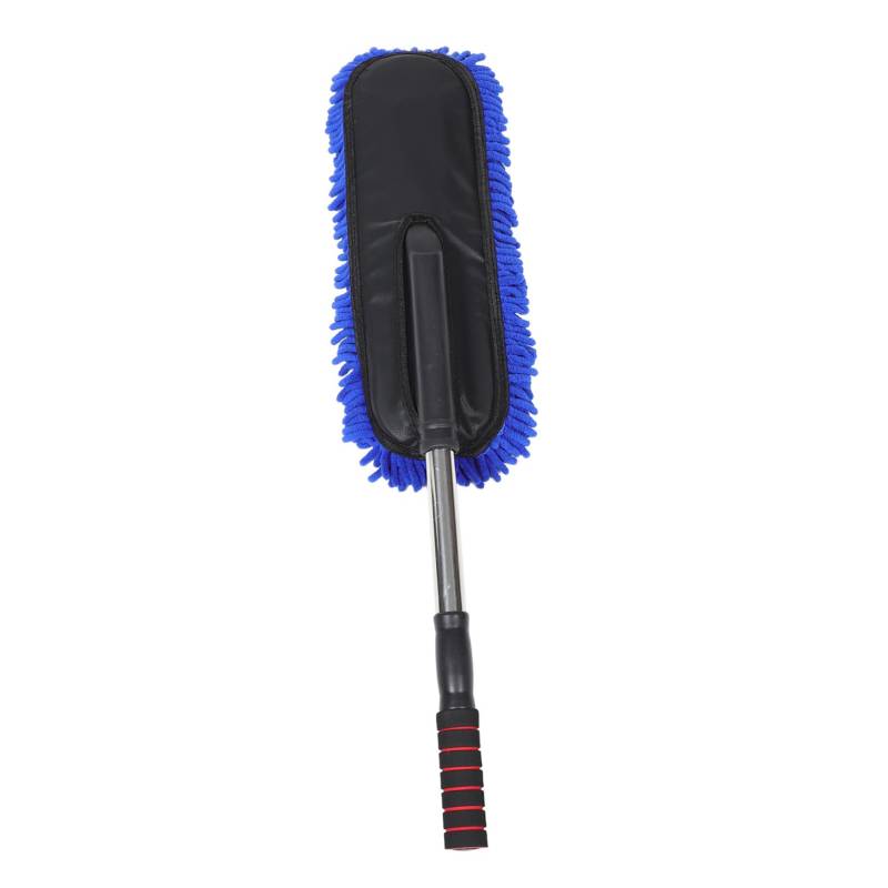 PRETYZOOM Autowaschbürste Autowaschhandschuh Auto putzen Autoreinigungswerkzeugset Auto Wischmopp Weiche Borsten Autobürste Autowaschmop Auto-Staubwedel außen Auto Duster Plastik Blue von PRETYZOOM
