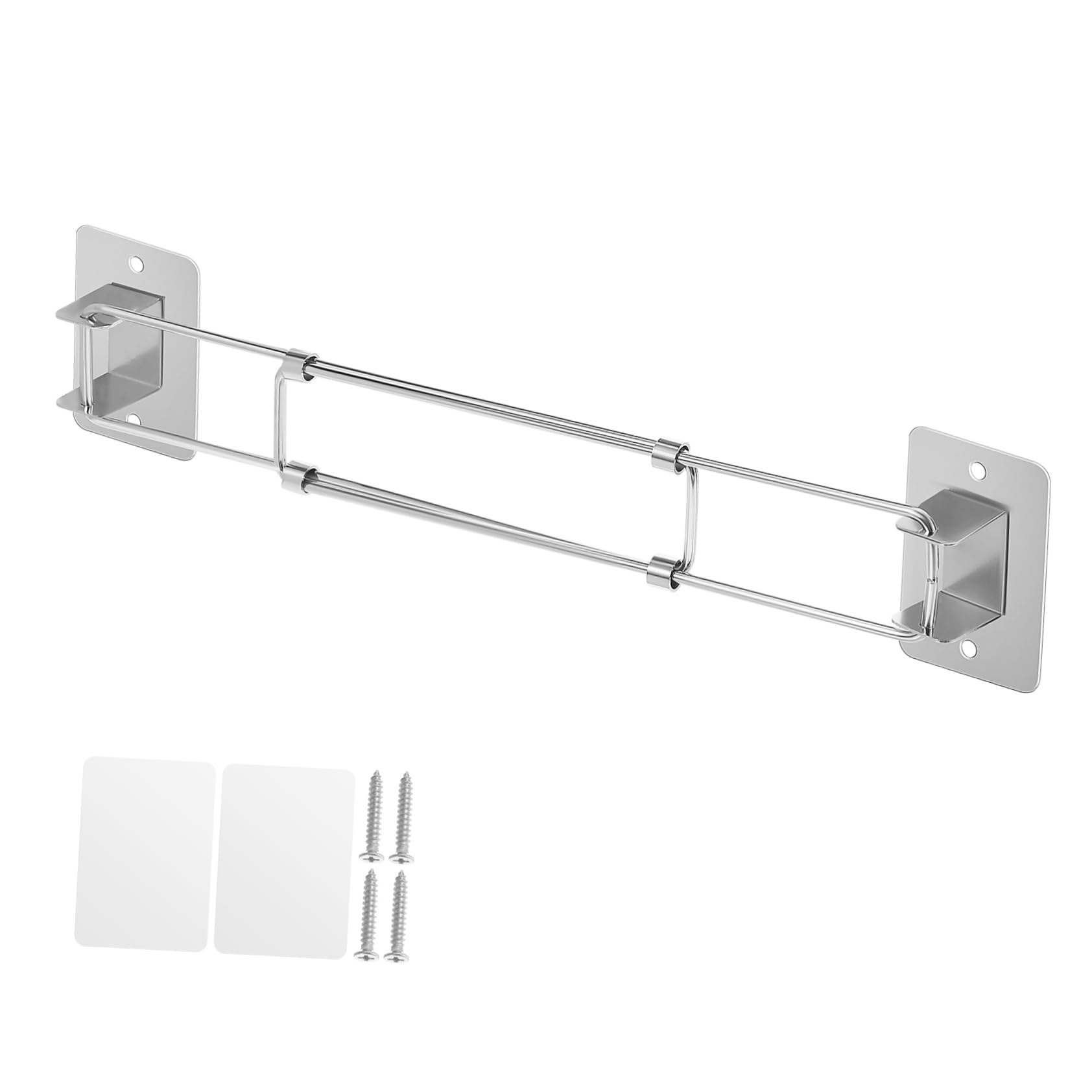PRETYZOOM Badutensilien Camper Lagerung Teleskopstange Badezimmer Dusche Ecke Verstellbare Befestigungsstange Rv Regal Metall Silber PRETYZOOM Badutensilien Camper Lagerung Teleskopstange Badezimmer Dusche Ecke Verstellbare Befestigungsstange Rv Regal Metall Silber von PRETYZOOM