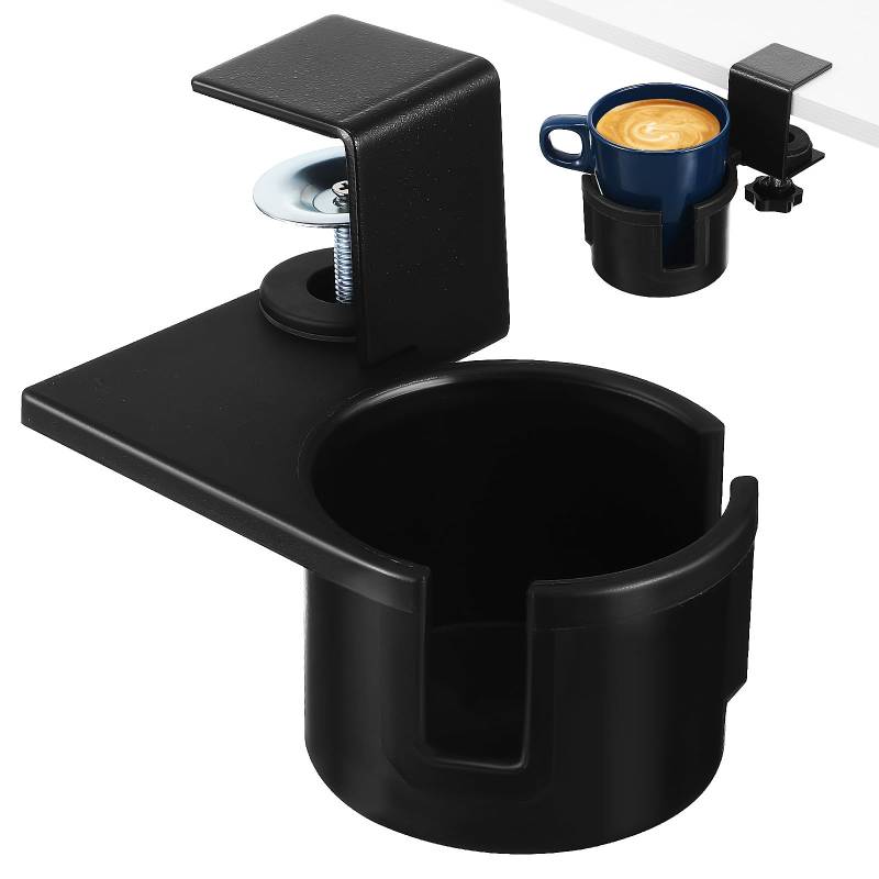 PRETYZOOM Becherhalter Wasserflaschenhalter Tassenhalter Tisch Getränkehalter Tischflaschenhalter Wasserbecherhalter Schreibtischflaschenhalter von PRETYZOOM