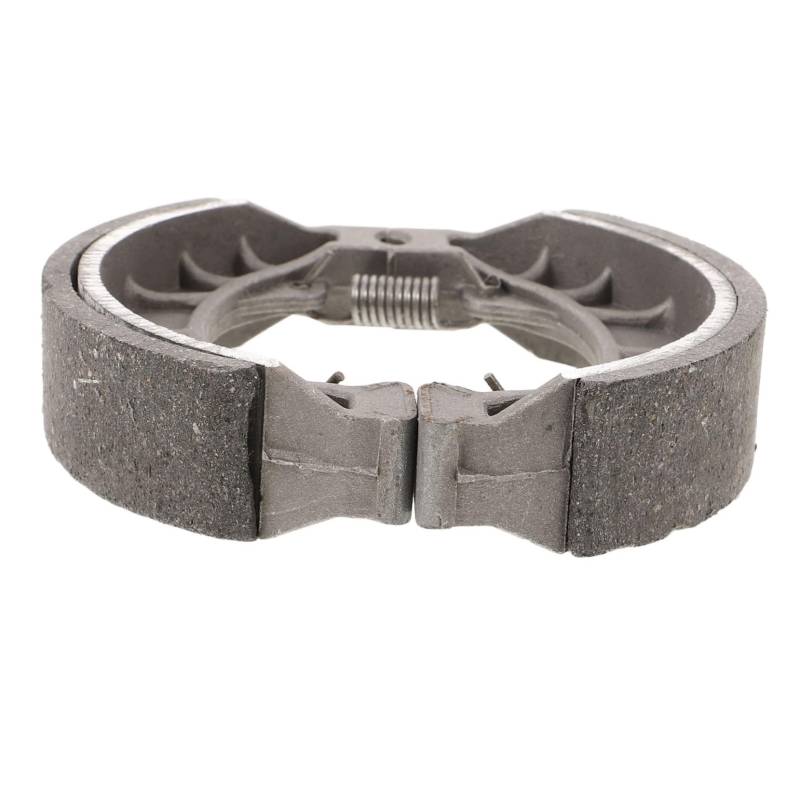 PRETYZOOM Bremsbacken Motorradbremsbeläge Motorradbremsklotz Bremsbelagschuhe Rollertrommelbremse Mini Fahrradbremsbeläge Scheibenbremsbeläge Ersatzbremse Bremsbeläge Teile Hinten Silber von PRETYZOOM