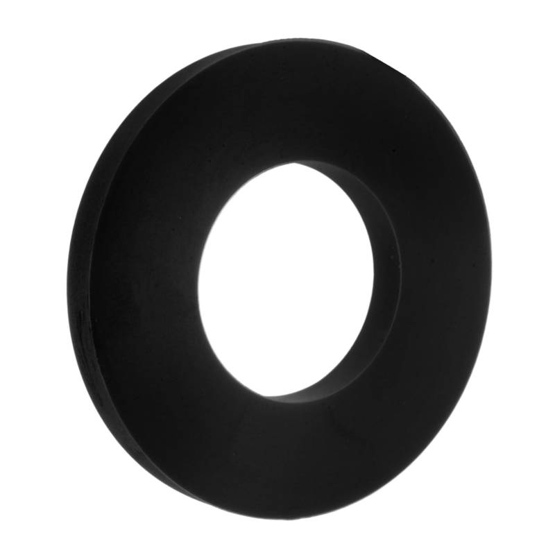 PRETYZOOM Buchsenpolster Dichtungsabsorption Zur Dämpfung Pufferkissenmatte Stoßdämpfender Buchsenschutz Unterlegscheibenring Autopufferring Schwarzer Gummi von PRETYZOOM