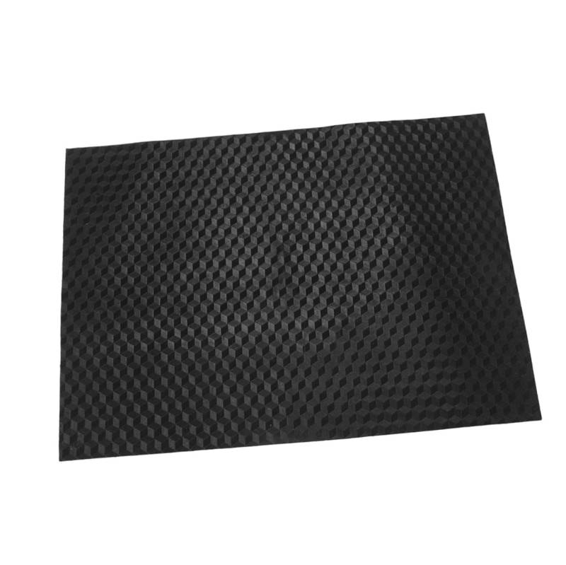 PRETYZOOM Elektroauto Fußmatten Rollermatte Motorradmatte Motorrad Bodenmatte Motorradteppich Motorrad Fußmatte Gummi Schwarz von PRETYZOOM