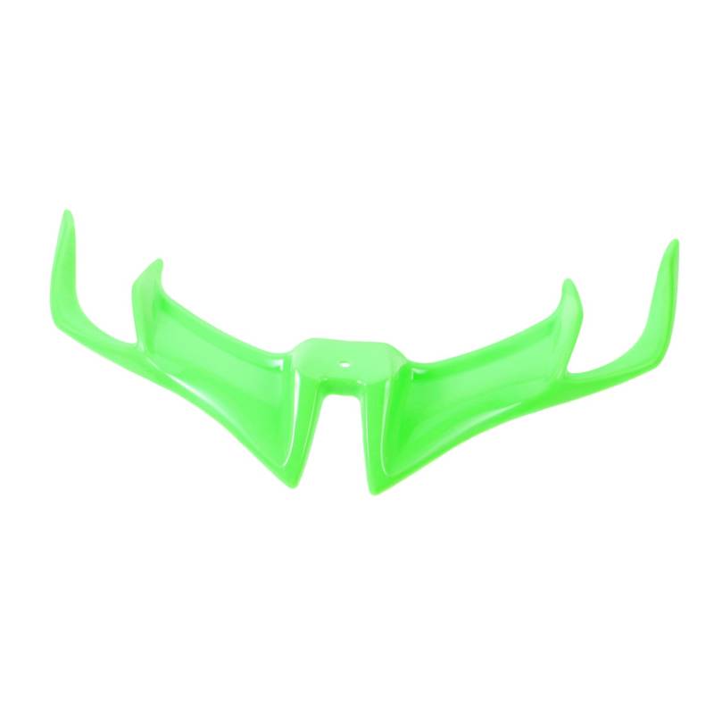 PRETYZOOM Flying Wing fin Modifikation Racing Motorrad Spoiler Flügel Zubehör Zubehör Carbon Frontverkleidung Seite Motorrad Spoiler Motorrad Winglet Grün Abs von PRETYZOOM