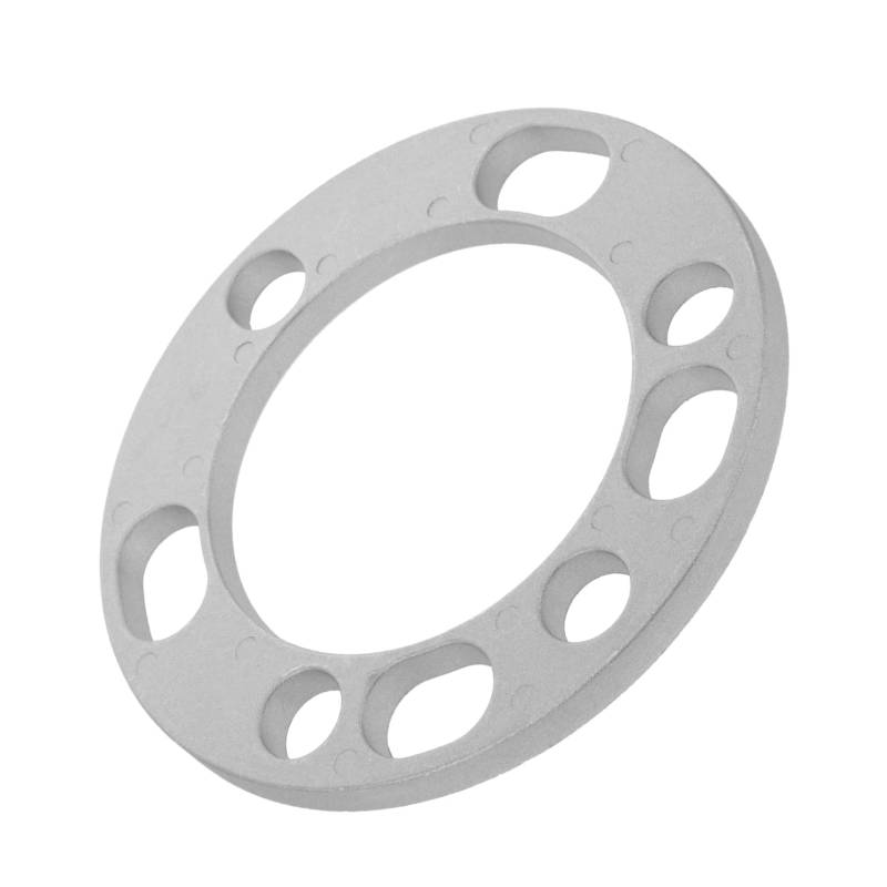 PRETYZOOM Nabenabstandshalter Nabenzentrische Radabstandshalter Zubehör für LKW-Räder Radteile LKW-Spurverbreiterungen Rad zubehör Radpolster Aluminiumlegierung Silver von PRETYZOOM