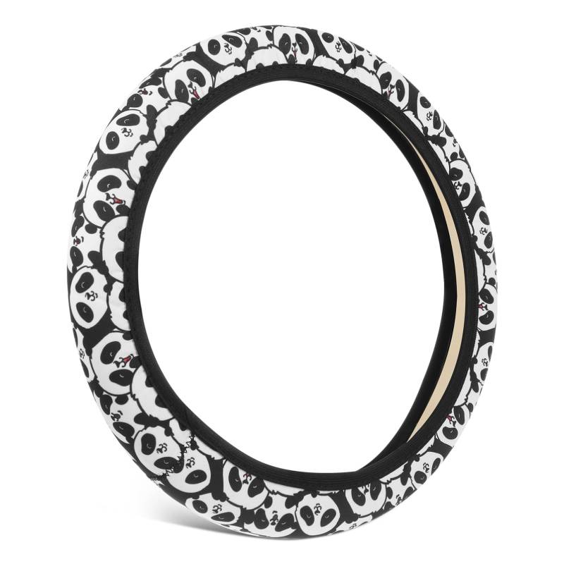 PRETYZOOM Radabdeckung Süße Cover Auto Lenkradumhüllung Mädchen Accessoires Niedliche Lenkradbezüge Ästhetisch Weicher Lenkradbezug Kunstfaser von PRETYZOOM
