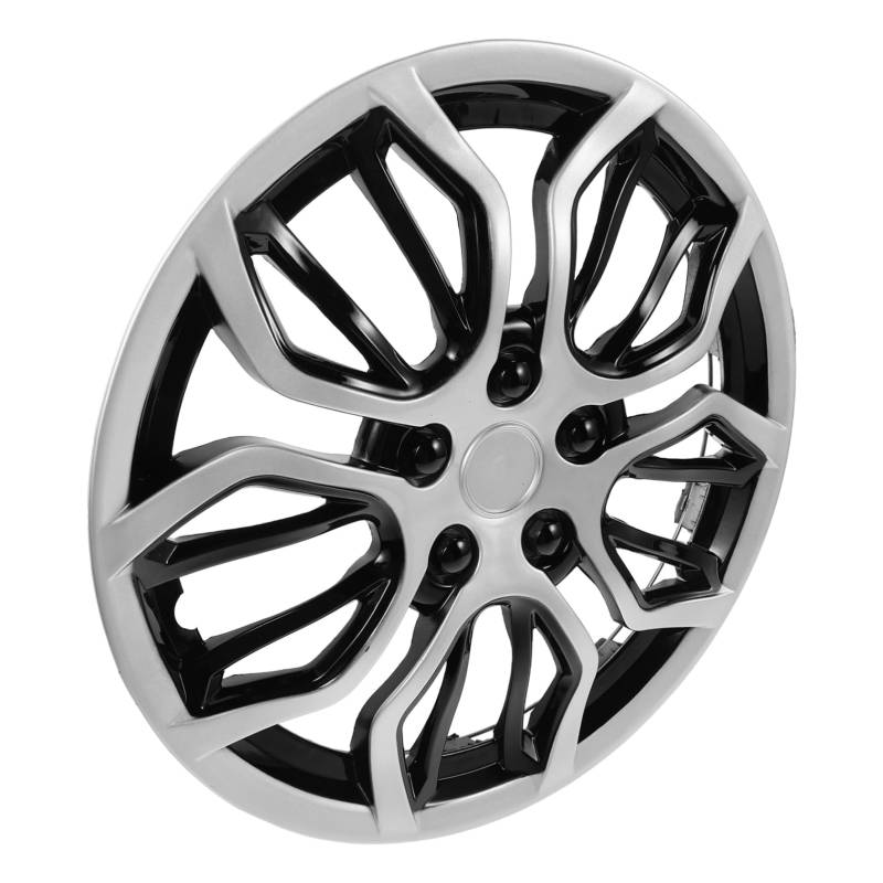 PRETYZOOM Radkappen Radabdeckungen Nabenkappen Anhängernabenabdeckung Felgenabdeckung Radnabenabdeckung Radkappe Radkappe Radmittenkappen Aluminiumlegierung Silver von PRETYZOOM