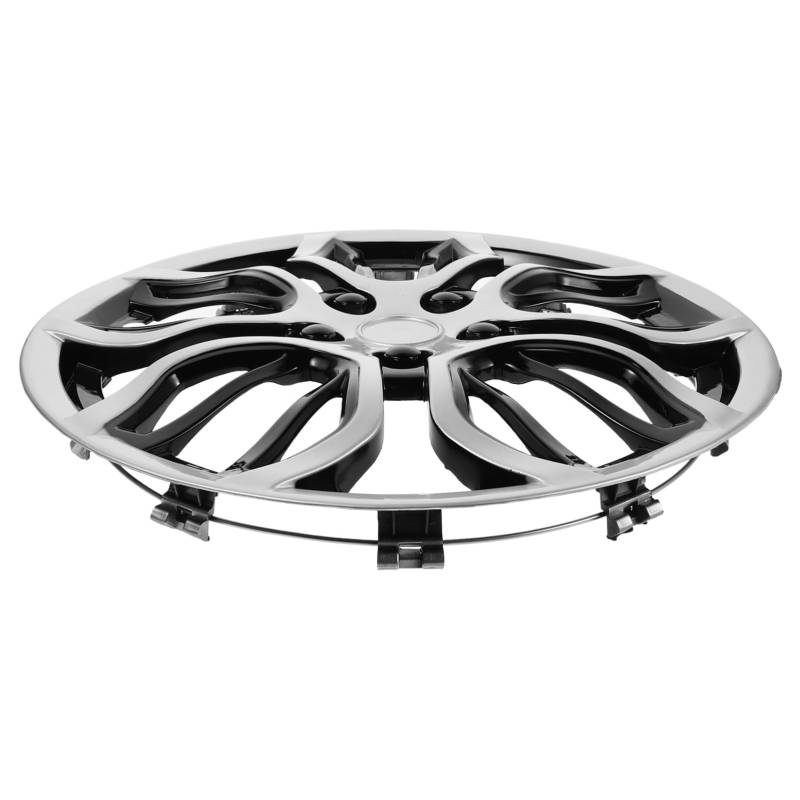 PRETYZOOM Radkappen Radabdeckungen Radmittenkappen Felgenabdeckung Nabenkappen Radkappe Radkappe Anhängernabenabdeckung Radnabenabdeckung Silver Aluminiumlegierung von PRETYZOOM
