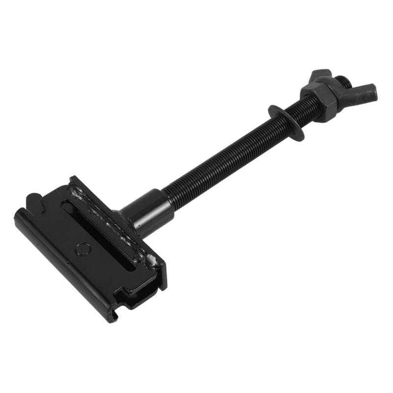 PRETYZOOM Reserveradhalter Reifen Anhänger Reserveradhalterung E Track Aufhänger Auto Außenzubehör E Track Reserveradhalterung Reserveradanhänger Schraube Reserveradhalter Schwarzes Eisen von PRETYZOOM