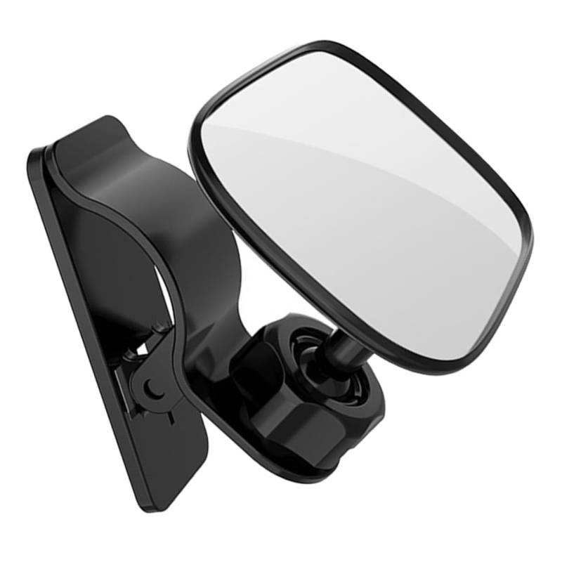 PRETYZOOM Rückspiegel Zusatzspiegel Auto-innenspiegel Verstellbarer Auto-rückspiegel Mit Saugnapf Innere Einstellbar Für Rückseite Autospiegel Mit Saugnapf Rückspiegelabsaugung Glas Schwarz von PRETYZOOM