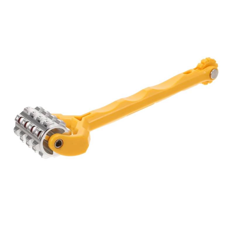 PRETYZOOM Schalldämpferrolle Auto Für Autos Autozubehör Für Auto Metallrolle Auto Radlauf Reparaturteile Gelb PC von PRETYZOOM
