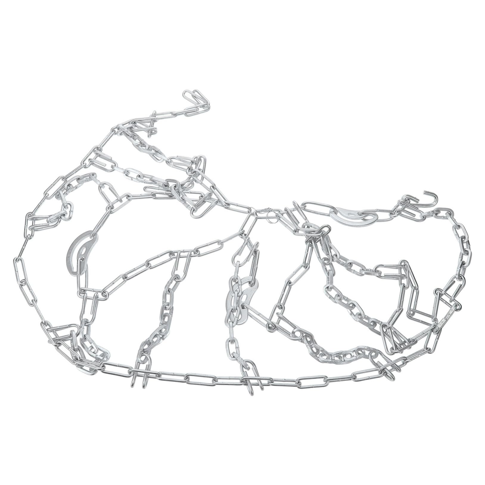 PRETYZOOM Schneeketten Rad Anti Rutsch Kette Notkette Reifen Elektromotorräder Schneereifenkette Griffe Spikes Winterreifenketten Motorradreifenketten Für Schnee Stahl Silber PRETYZOOM Schneeketten Rad Anti Rutsch Kette Notkette Reifen Elektromotorräder Schneereifenkette Griffe Spikes Winterreifenketten Motorradreifenketten Für Schnee Stahl Silber von PRETYZOOM