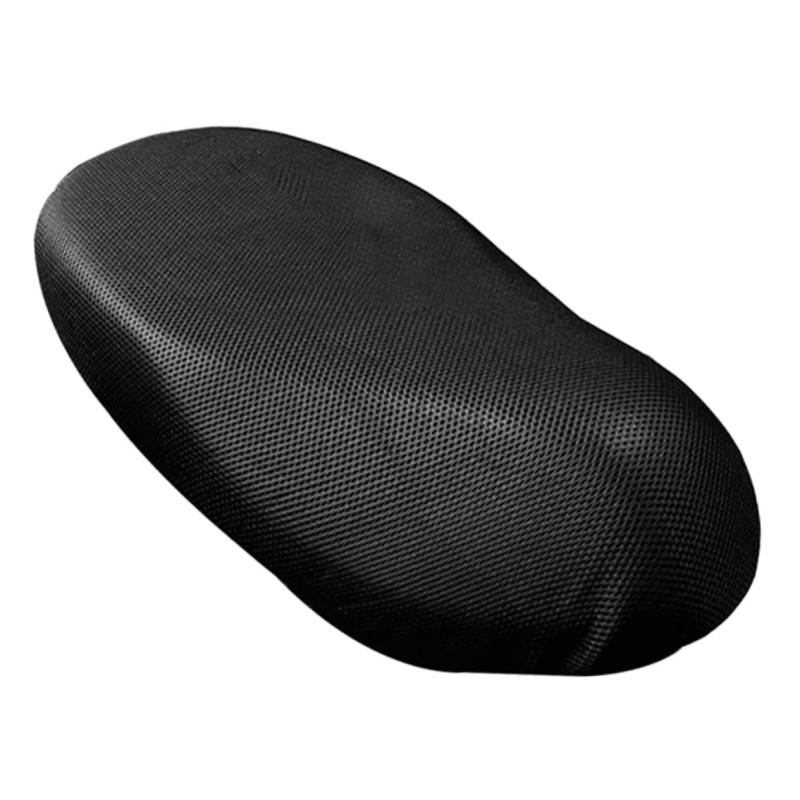 PRETYZOOM Sommer Sonnenschutz Sitzbezug Für Elektrofahrzeuge Motorrad Materialpolster Kleines Kissen Dirtbike Universeller Sitzbezug Rid Wabenschaum Moped Stil Schwarzes Polyester von PRETYZOOM