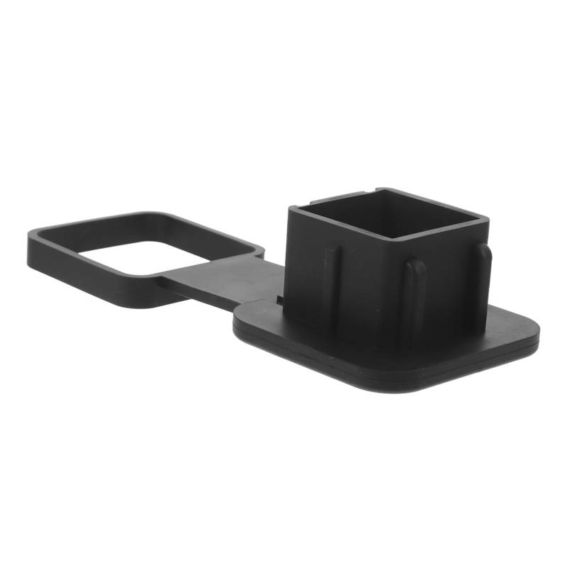 PRETYZOOM Staubstopfen Für Anhängerkupplung Abschleppen Abdeckung Wohnmobil Kupplungskappe Abschleppkappe Anhängerkupplung Kappe Autozubehör Abschleppschutz Black PVC von PRETYZOOM