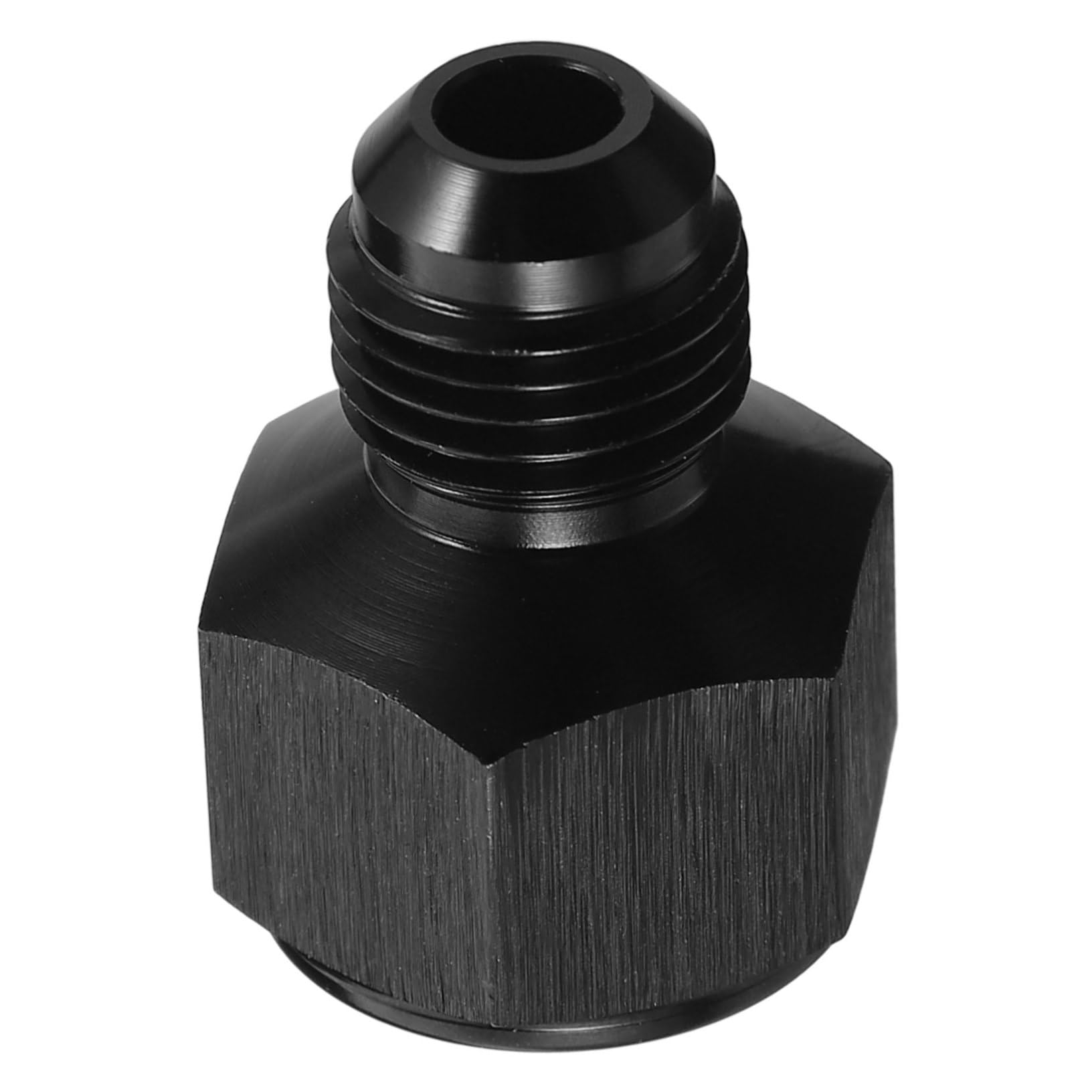 PRETYZOOM Steckverbinder -Umwandlungsschrauben 8an auf 6an Adapter 8 bis 6 Uhr Reduzierschlauchadapter Schlauchkonverter 8an passend Auto versorgung Auto-Modifikationsteil Aluminium Schwarz von PRETYZOOM