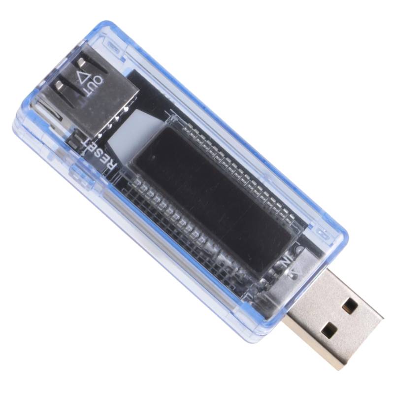 PRETYZOOM USB Spannungsmesser Multimeter Für USB USB Geräte Digitaler USB Leistungsmesser Mit LCD Anzeige Präzise Spannungs Und Strommessung Transparent Praktisch von PRETYZOOM