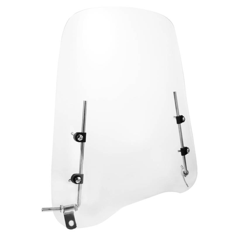 PRETYZOOM Universelle Windschutzscheibe Aus PC Transparent Motorräder Und Elektrofahrzeuge Optimaler Schutz Wind Und Regen von PRETYZOOM