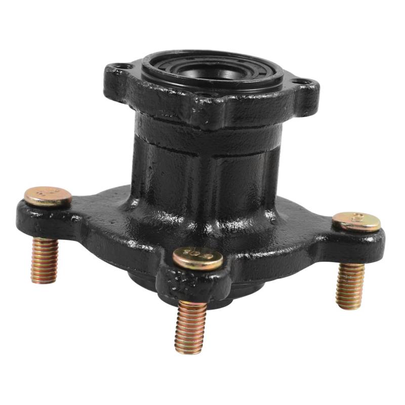 PRETYZOOM Vorderradnaben Montage Achse Hub Rad Hub Für Go Felge Achse Rad Hub Go Kart Atv Teil Vorderradnabe Montage Hub Für Atv Eisen Schwarz von PRETYZOOM