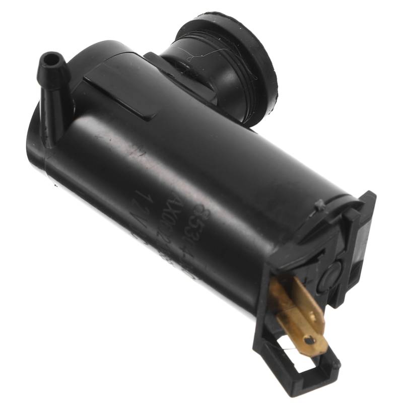 PRETYZOOM Wasserstrahlmotor Flüssigkeitsspray Scheibenwaschpumpe Wischerwaschpumpe Waschpumpe Scheibenwaschpumpe Schwarzer Kunststoff von PRETYZOOM